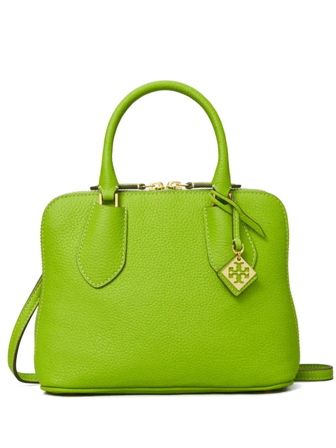 Tory Burch Tory Burch ミニ スイング レザー サッチェル - グリーンの商品画像