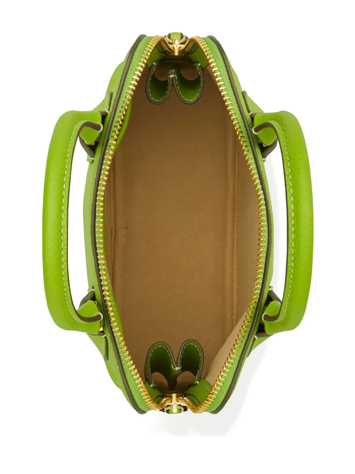 Tory Burch ミニ スイング レザー サッチェル - グリーン - 画像5