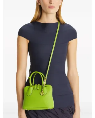 Tory Burch ミニ スイング レザー サッチェル - グリーン - サムネイル3