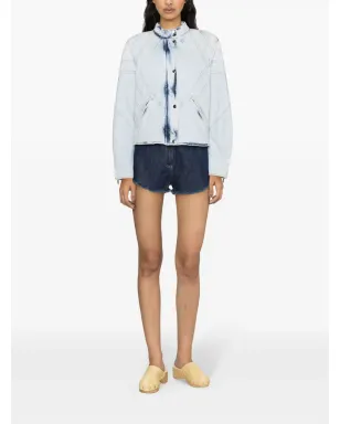 ISABEL MARANT チャディ パディド デニムジャケット - ブルー - サムネイル2