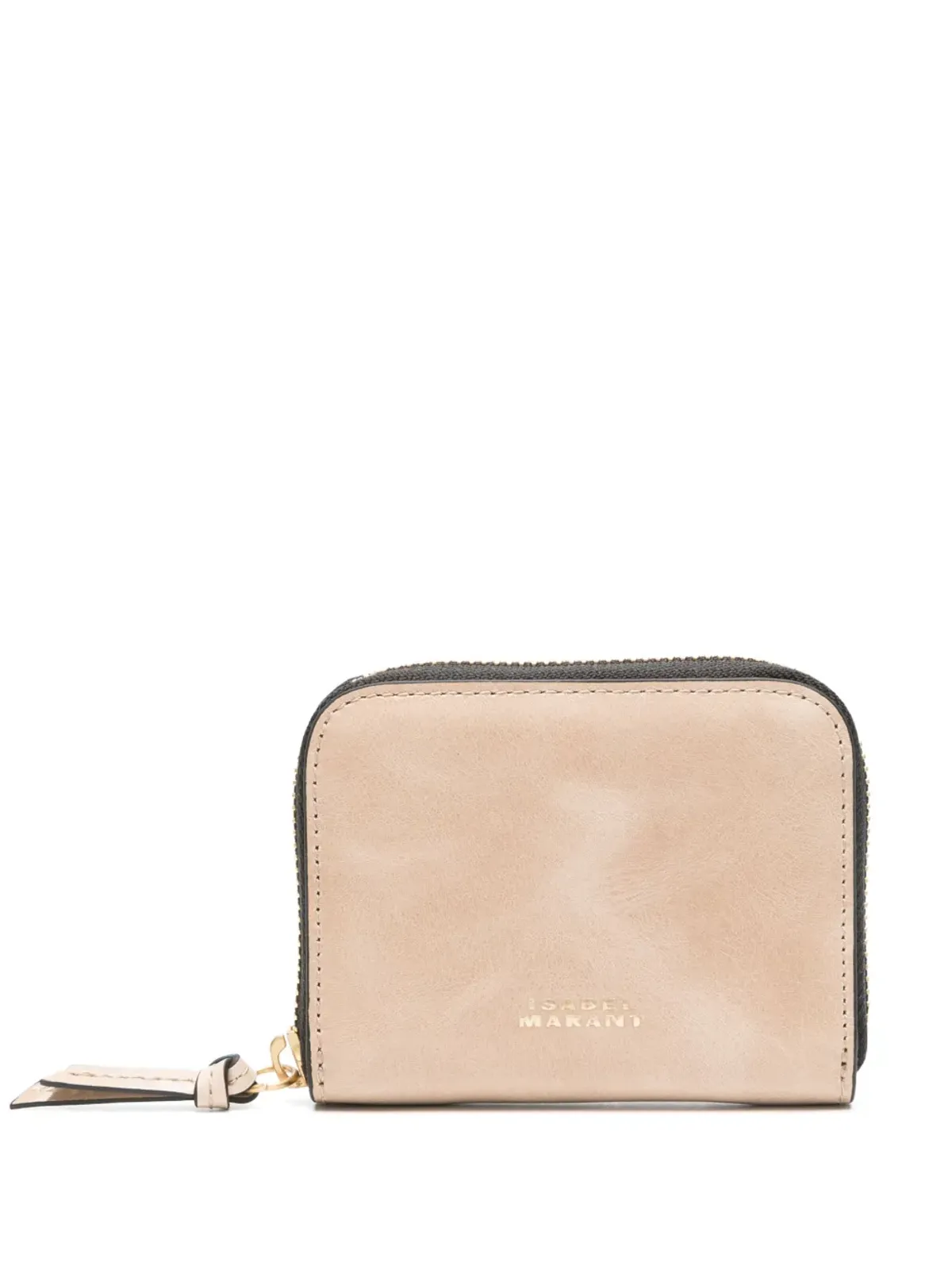 ISABEL MARANT ユキ コンパクト レザー財布 - ナチュラルカラー - 画像1