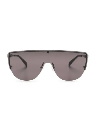 Alexander McQueen Eyewear スカルスタッズ・シールドフレーム サングラス - サムネイル1