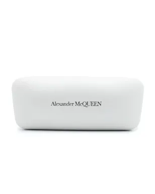 Alexander McQueen Eyewear スカルスタッズ・シールドフレーム サングラス - サムネイル4