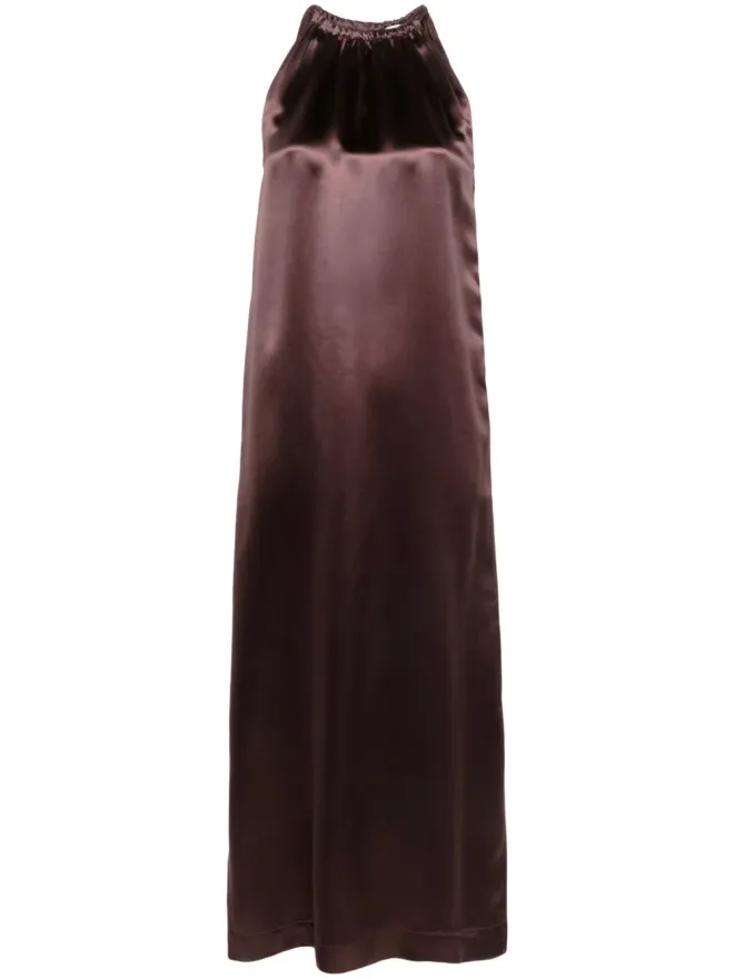 Loulou de Saison LouLou de Saison モレーヌ ホルターネック マキシドレスの商品画像