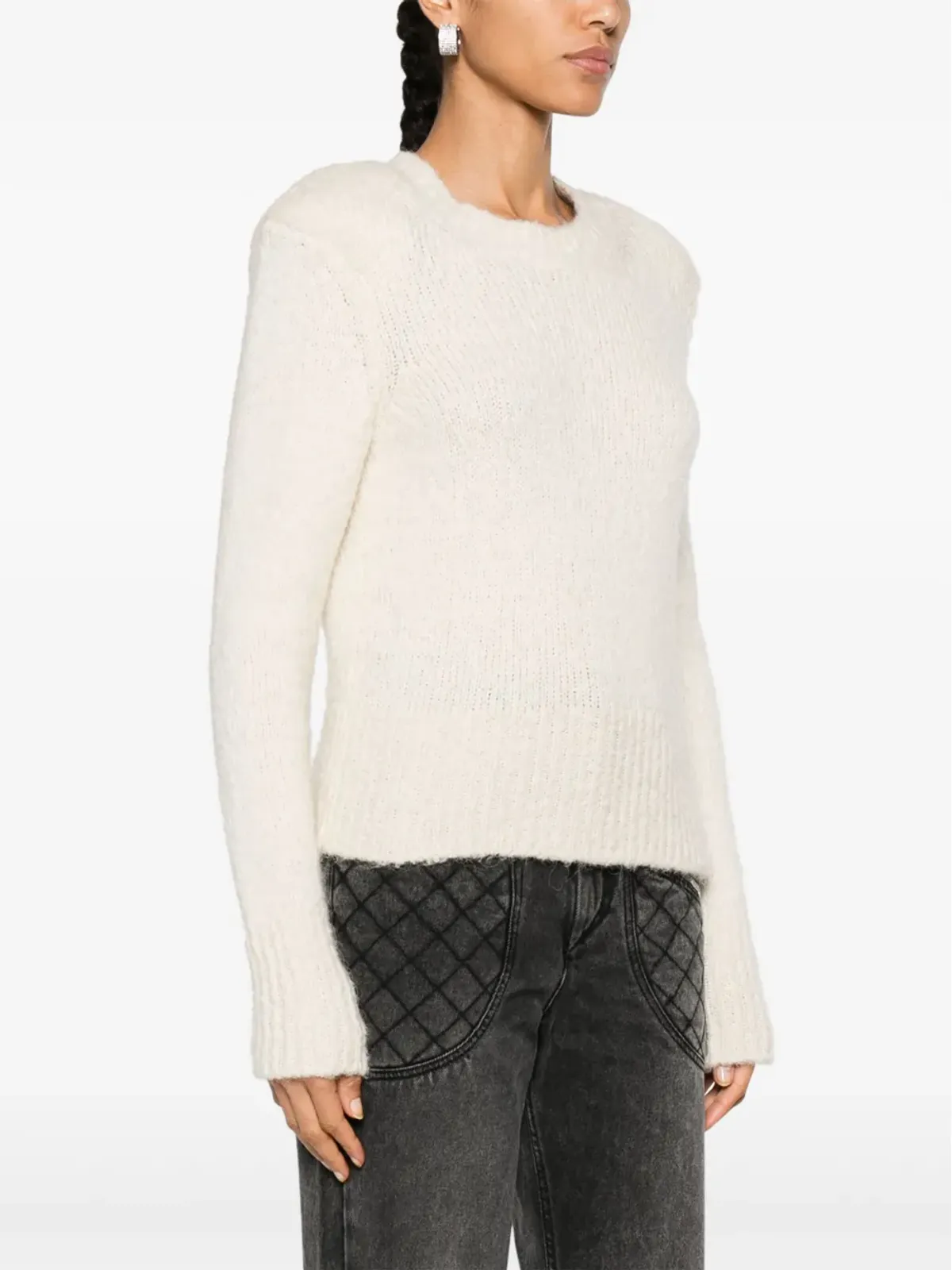 ISABEL MARANT カロ チャンキー ニット セーター - ニュートラルカラー - 画像3