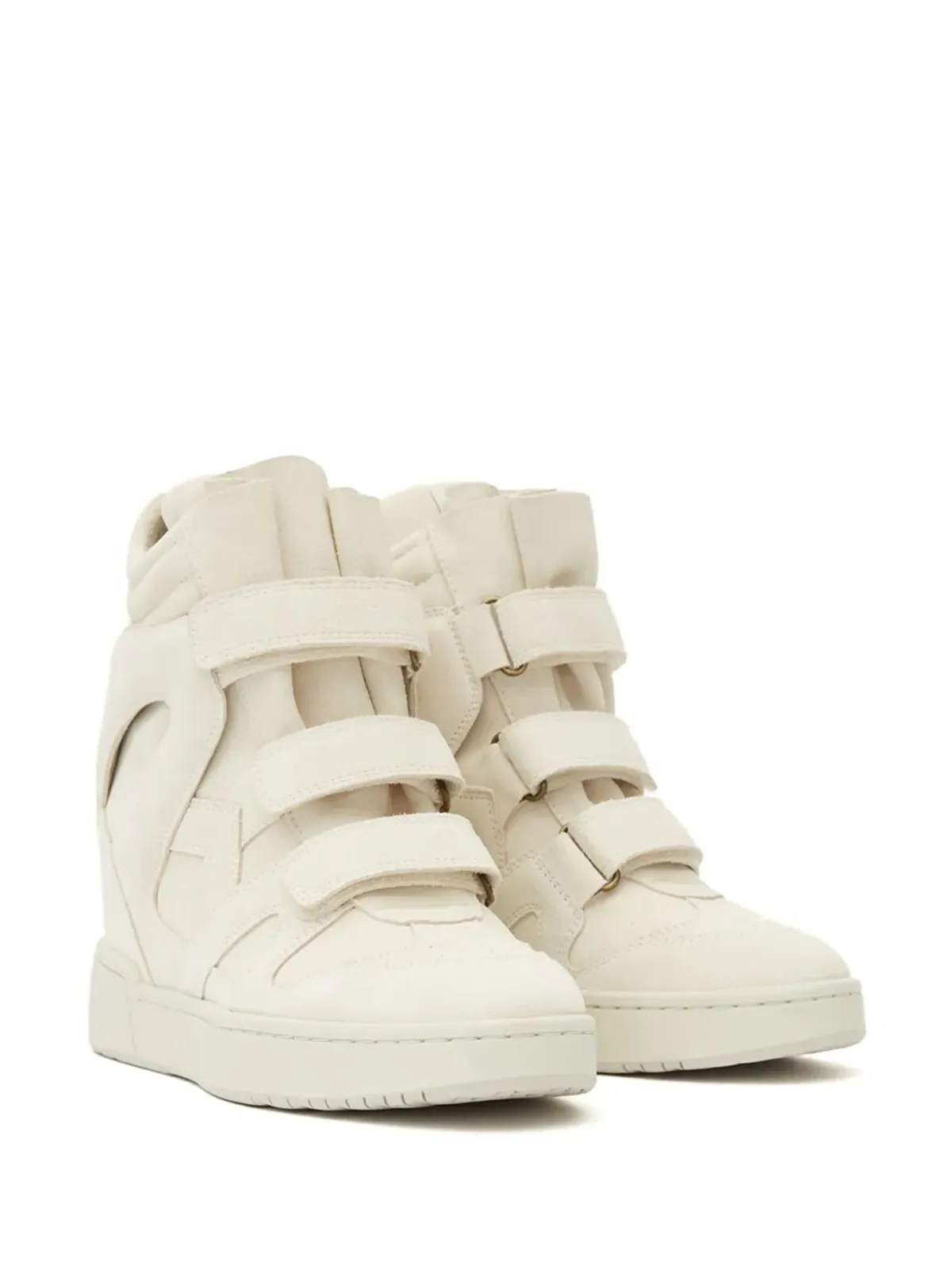 ISABEL MARANT IM3 隠しウェッジ スニーカー - ホワイト - 画像2