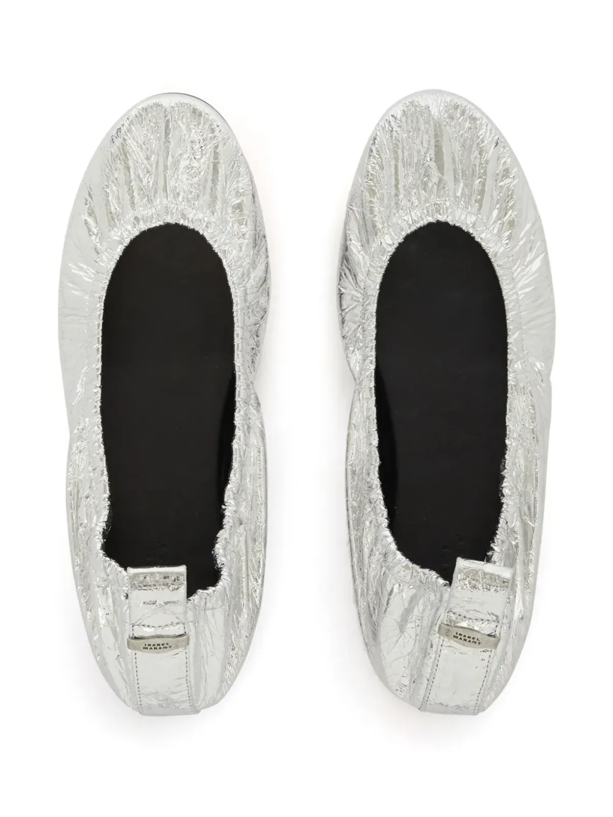 ISABEL MARANT Belna バレリーナシューズ - シルバー - 画像4