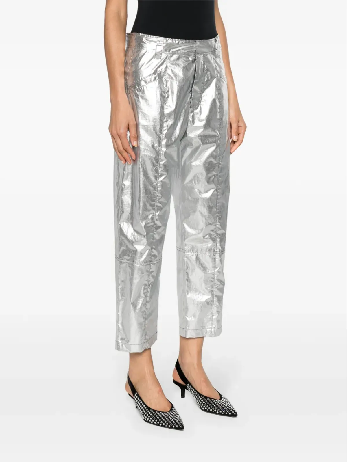 ISABEL MARANT アウド クロップドパンツ - 画像3