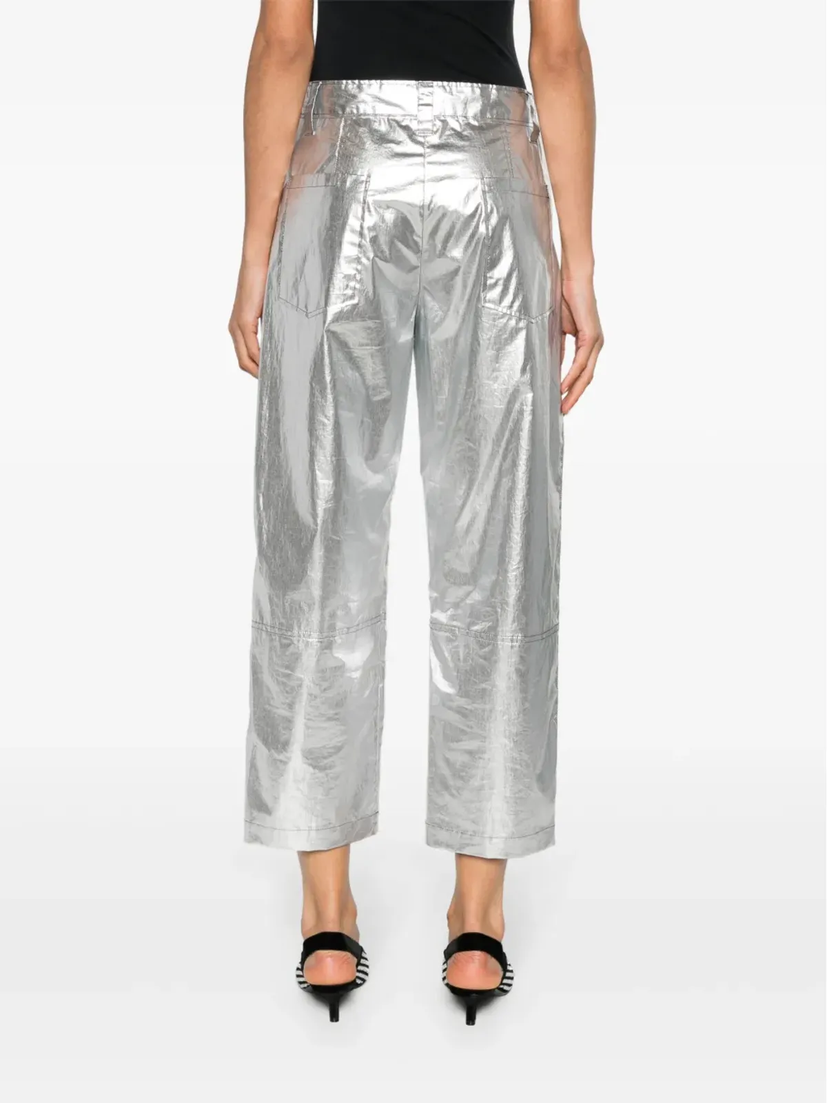 ISABEL MARANT アウド クロップドパンツ - 画像4