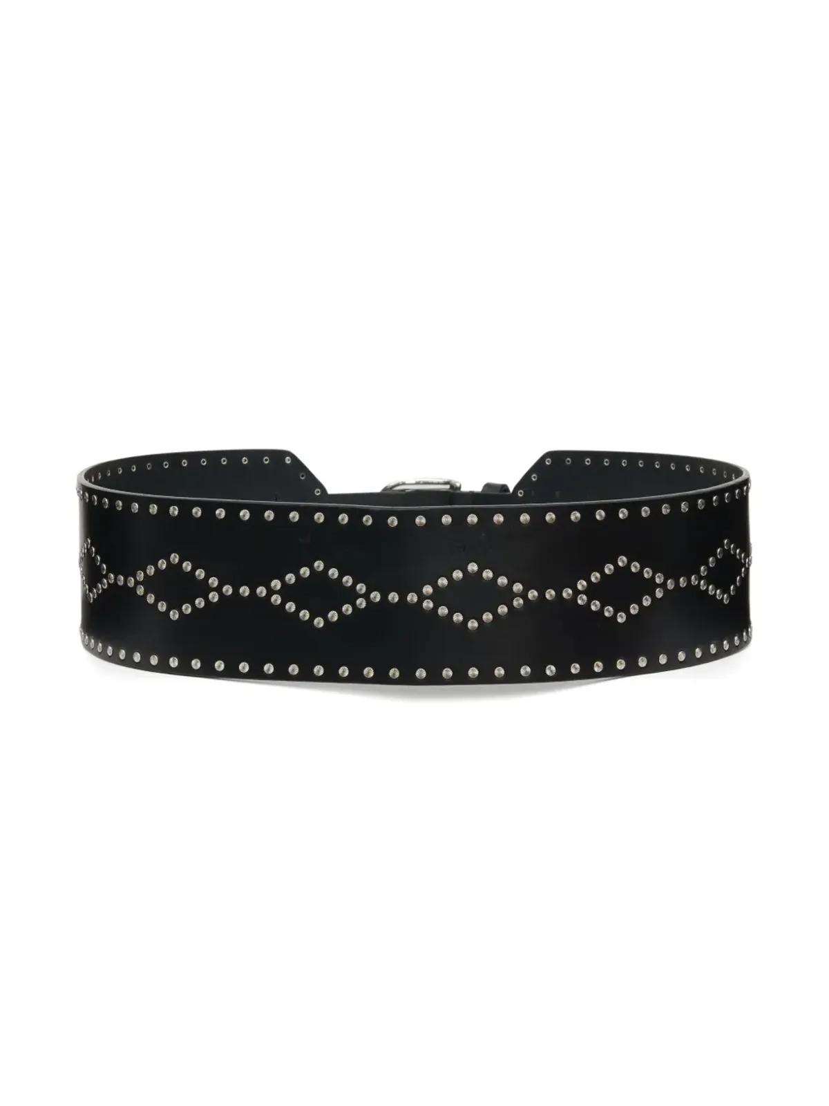 ISABEL MARANT Lucie スタッズ付きレザーベルト - ブラック - 画像3