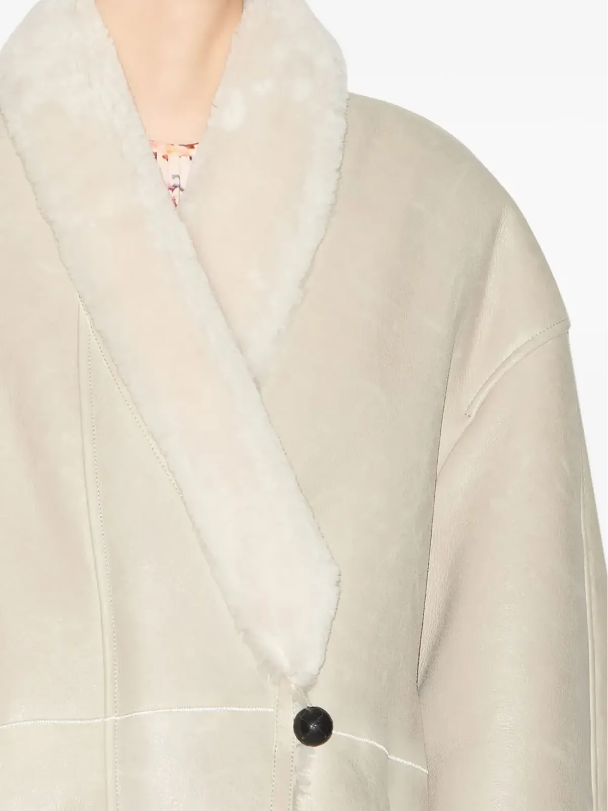 ISABEL MARANT エラノーレ シアリングジャケット - ニュートラルカラー - 画像5