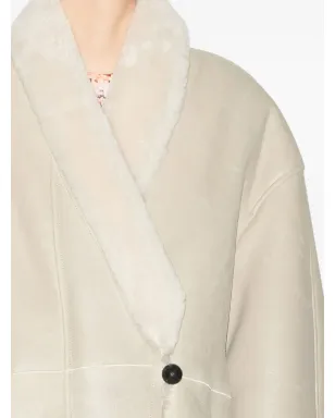 ISABEL MARANT エラノーレ シアリングジャケット - ニュートラルカラー - サムネイル5