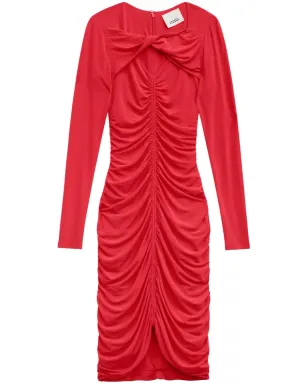 ISABEL MARANT Volgane ミディドレス - レッド - サムネイル1