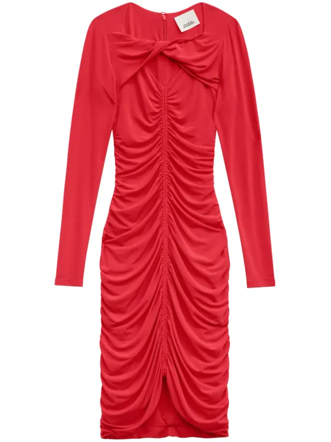 Isabel Marant ISABEL MARANT Volgane ミディドレス - レッドの商品画像