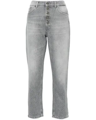 DONDUP コーンズ スタッズ装飾ジーンズ - サムネイル1