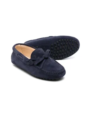 Tod's Kids タイストラップ スエード ローファー - サムネイル2