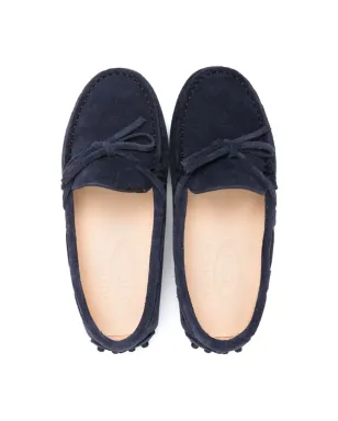 Tod's Kids タイストラップ スエード ローファー - サムネイル3