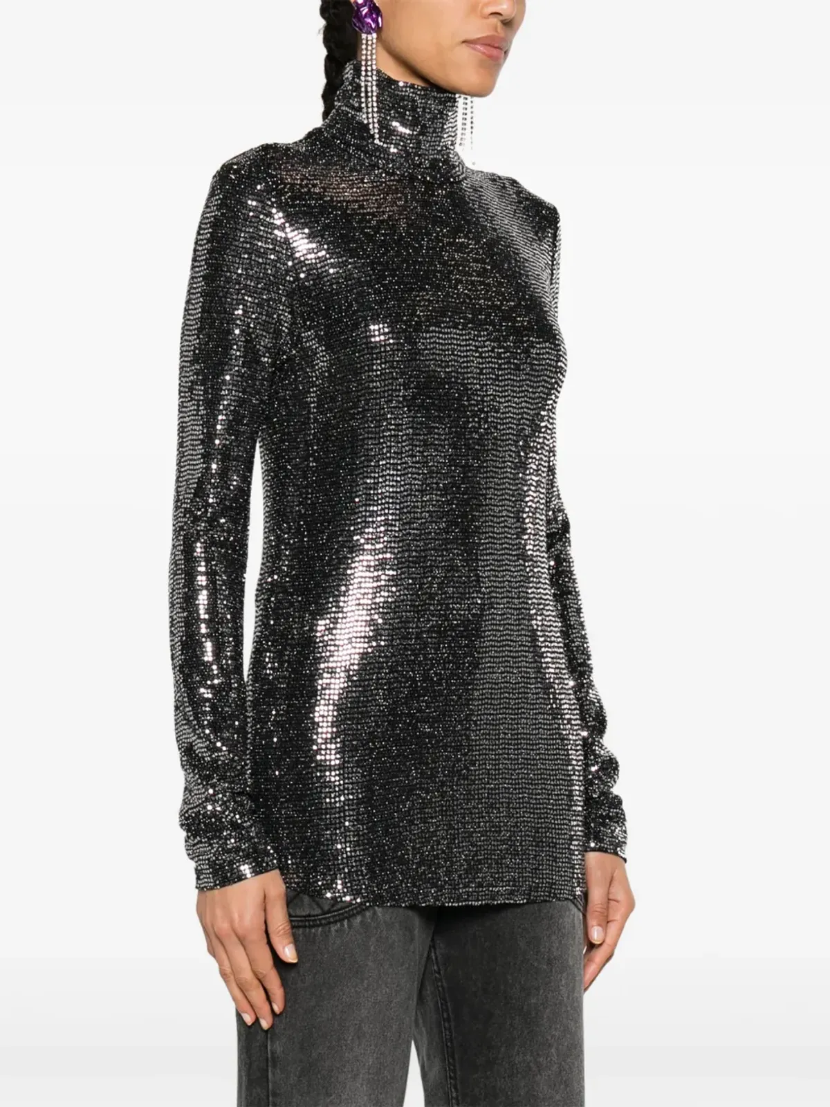 ISABEL MARANT Joyela スパンコールトップ - 画像3