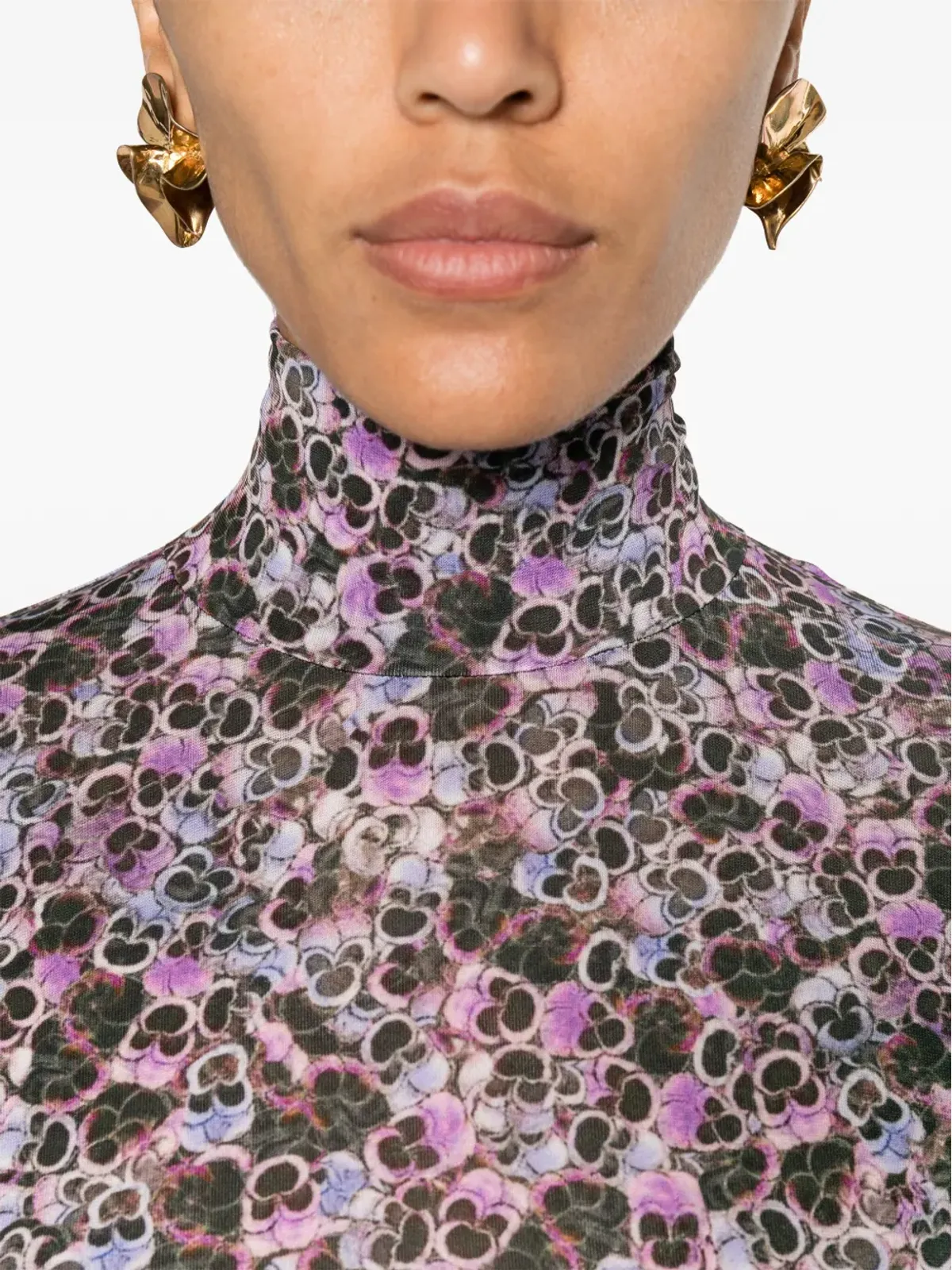 ISABEL MARANT Joyela フラワープリントトップ - 画像5
