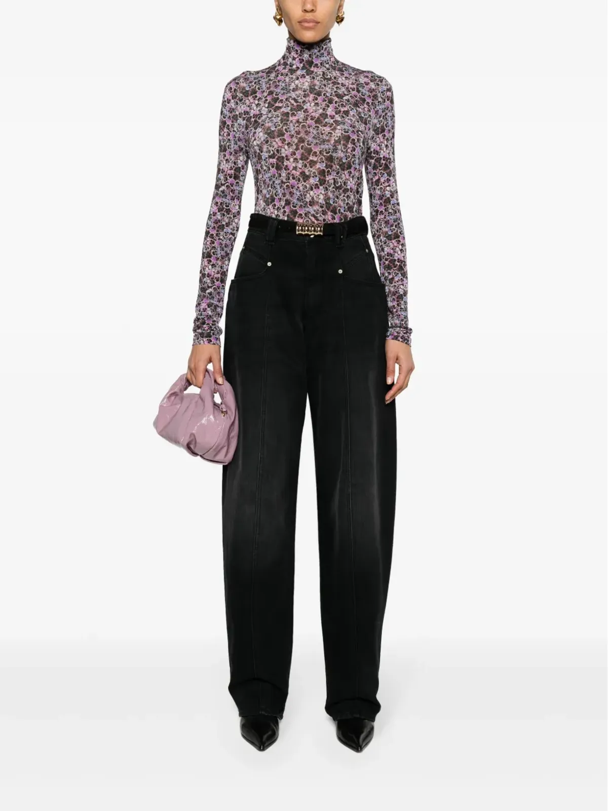 ISABEL MARANT Joyela フラワープリントトップ - 画像2
