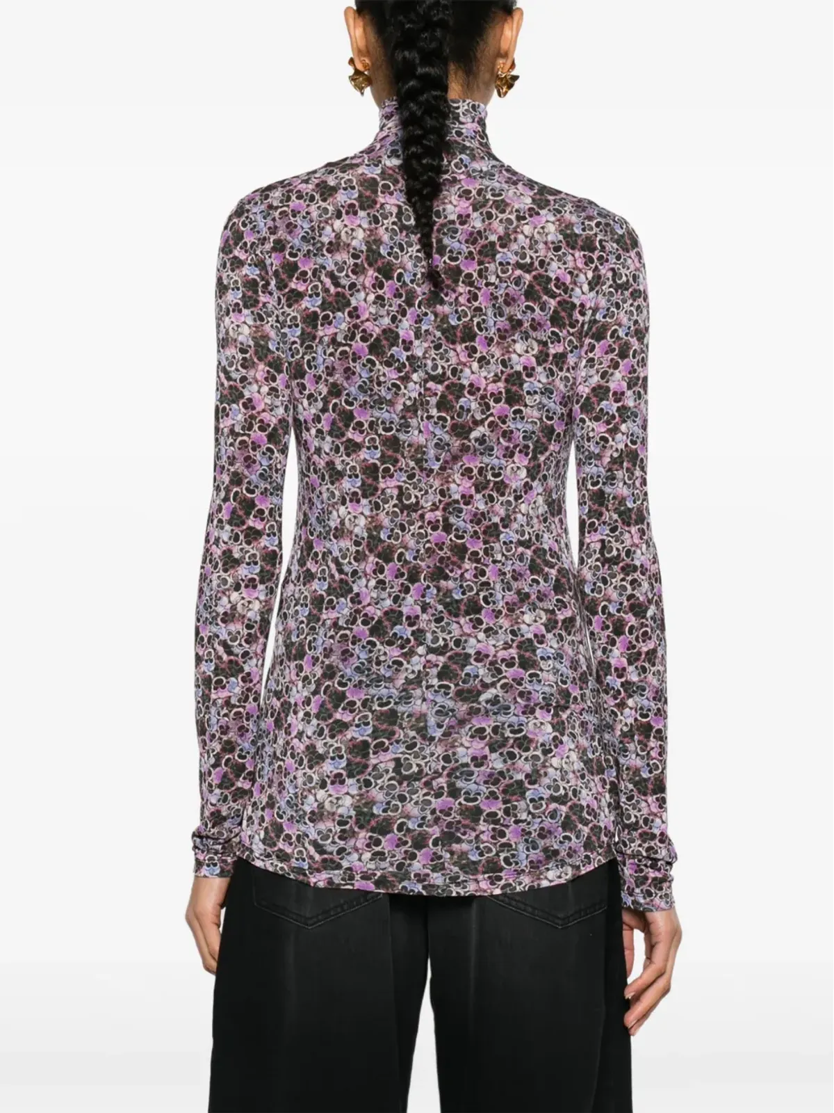 ISABEL MARANT Joyela フラワープリントトップ - 画像4