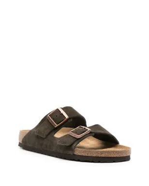 Birkenstock アリゾナ バックル付きスエードサンダル - ブラウン - サムネイル2