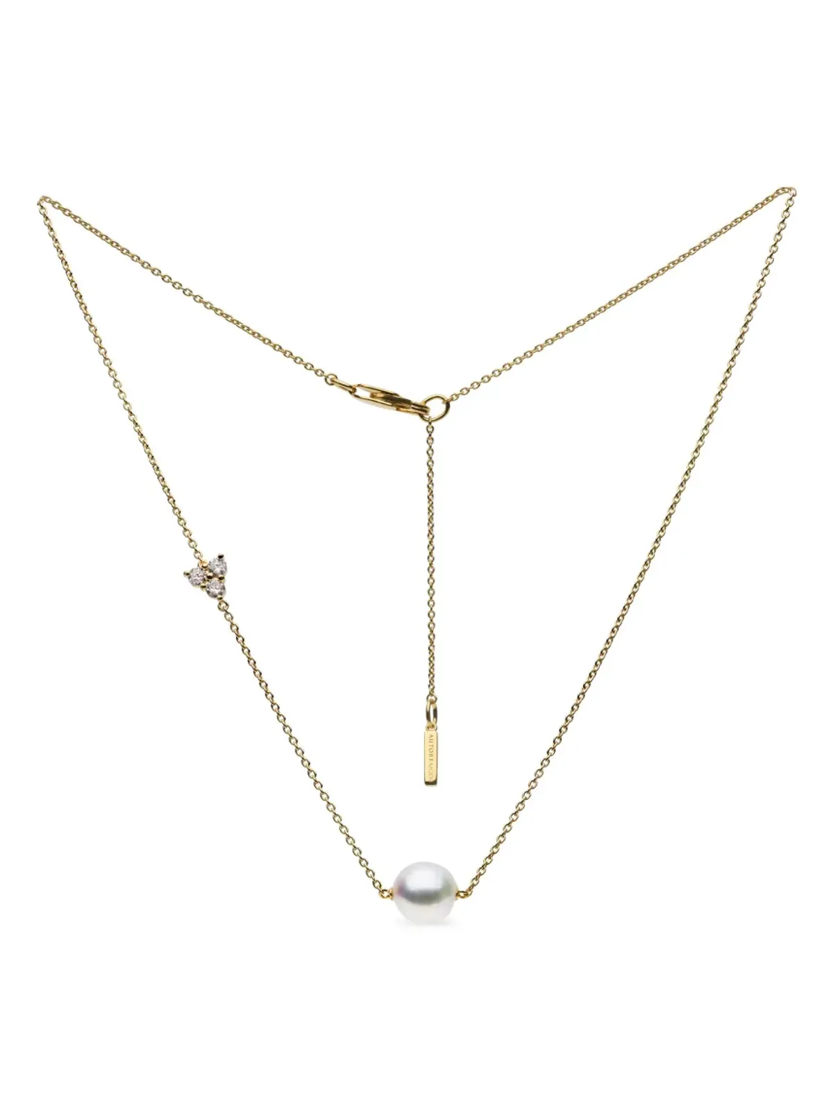 AUTORE MODA サスキア ゴールドヴェルメイ パールネックレス - 画像1