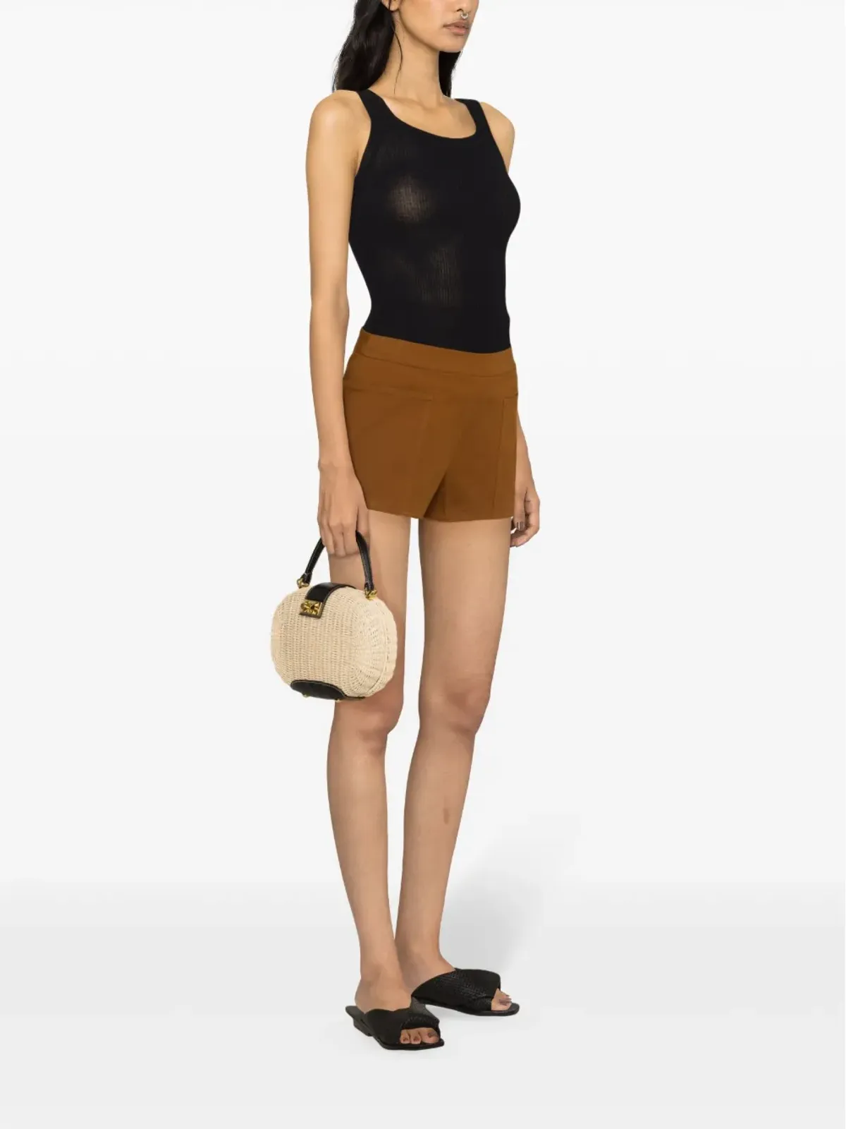 Max Mara ファインリブニット タンクトップ - 画像3