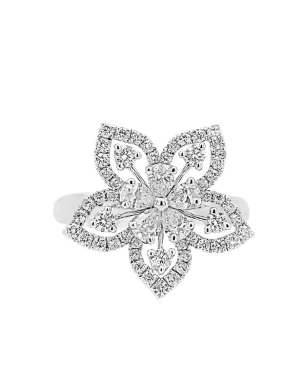 HYT Jewelry プラチナ ダイヤモンド カクテルリング - シルバー - サムネイル1