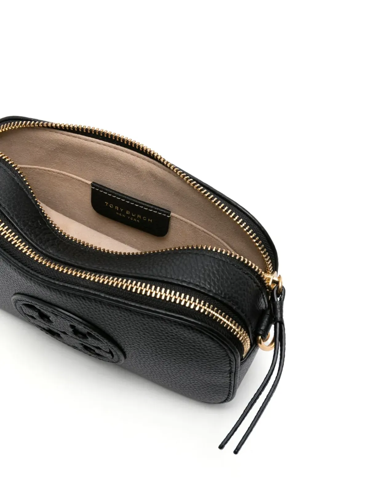 Tory Burch Miller レザー クロスボディバッグ - ブラック - 画像5