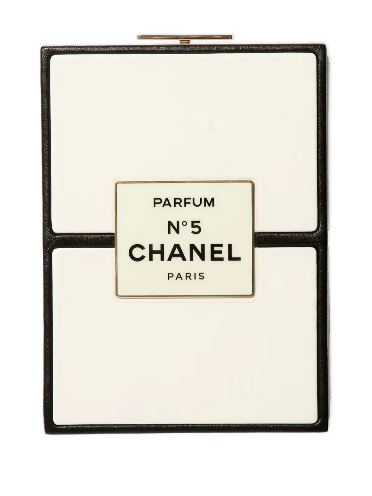 CHANEL ビンテージ 2021 Nº5 パフューム クラッチバッグ ホワイト - 画像4