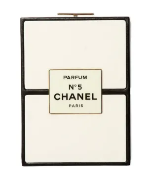 CHANEL ビンテージ 2021 Nº5 パフューム クラッチバッグ ホワイト - サムネイル4