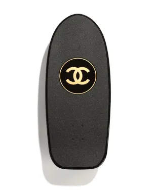 CHANEL ビンテージ CCダイヤモンドキルト スケートボード型バッグ ブラック - サムネイル3