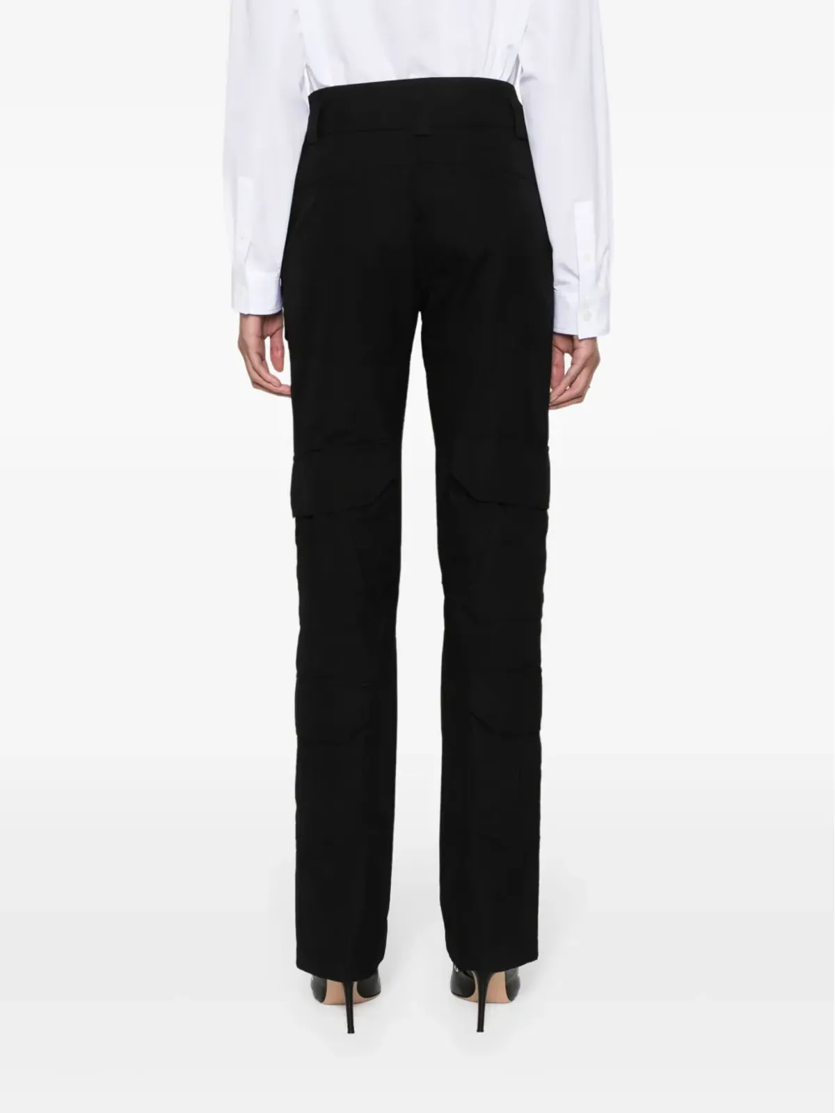 Givenchy ファインチェック柄カーゴパンツ - 画像4