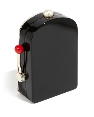 CHANEL Pre-Owned 2023 スロットマシン・カジノ クラッチバッグ - ブラック - サムネイル3