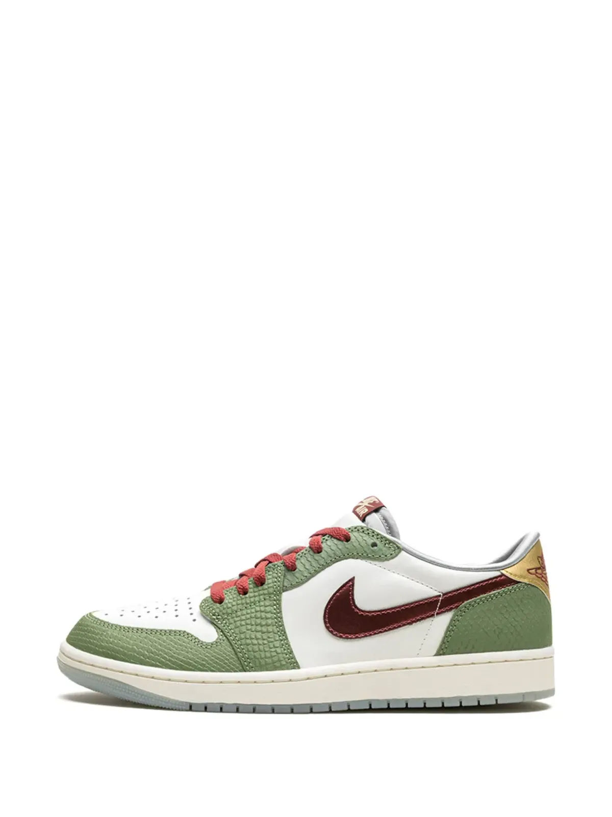 Jordan エア ジョーダン 1 ロー SE スニーカー グリーン - 画像5