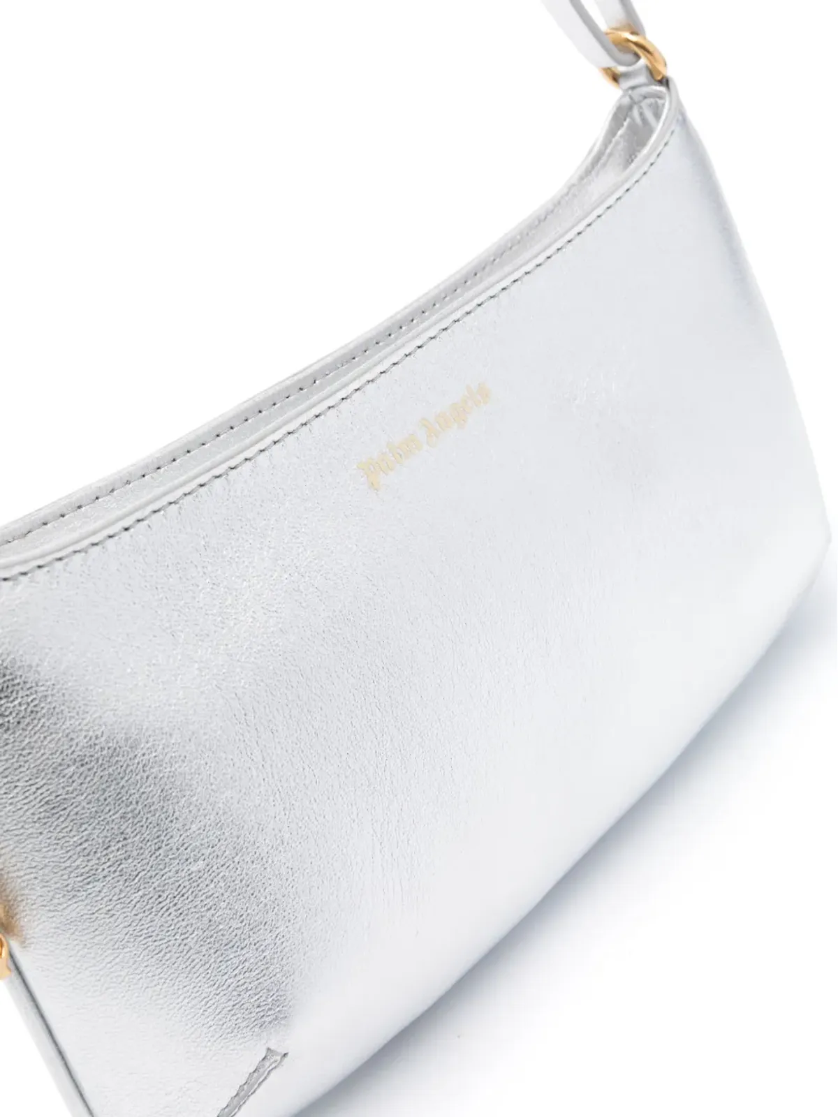 Palm Angels ジオルジーナ メタリック ショルダーバッグ - シルバー - 画像4