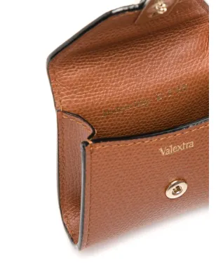 Valextra Iside leather bag charm - Brown - サムネイル2