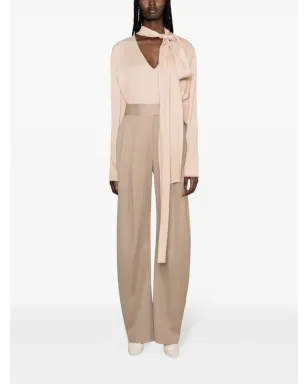 Givenchy スカーフディテール付きシルクブラウス ピンク - サムネイル2