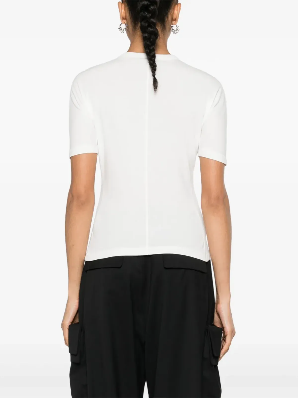 Y-3 シームディテール コットン Tシャツ - 画像4