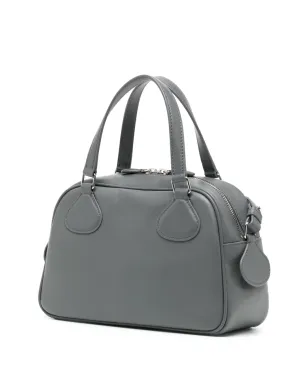 Courrèges Reedition レザー トートバッグ - グレー - サムネイル3