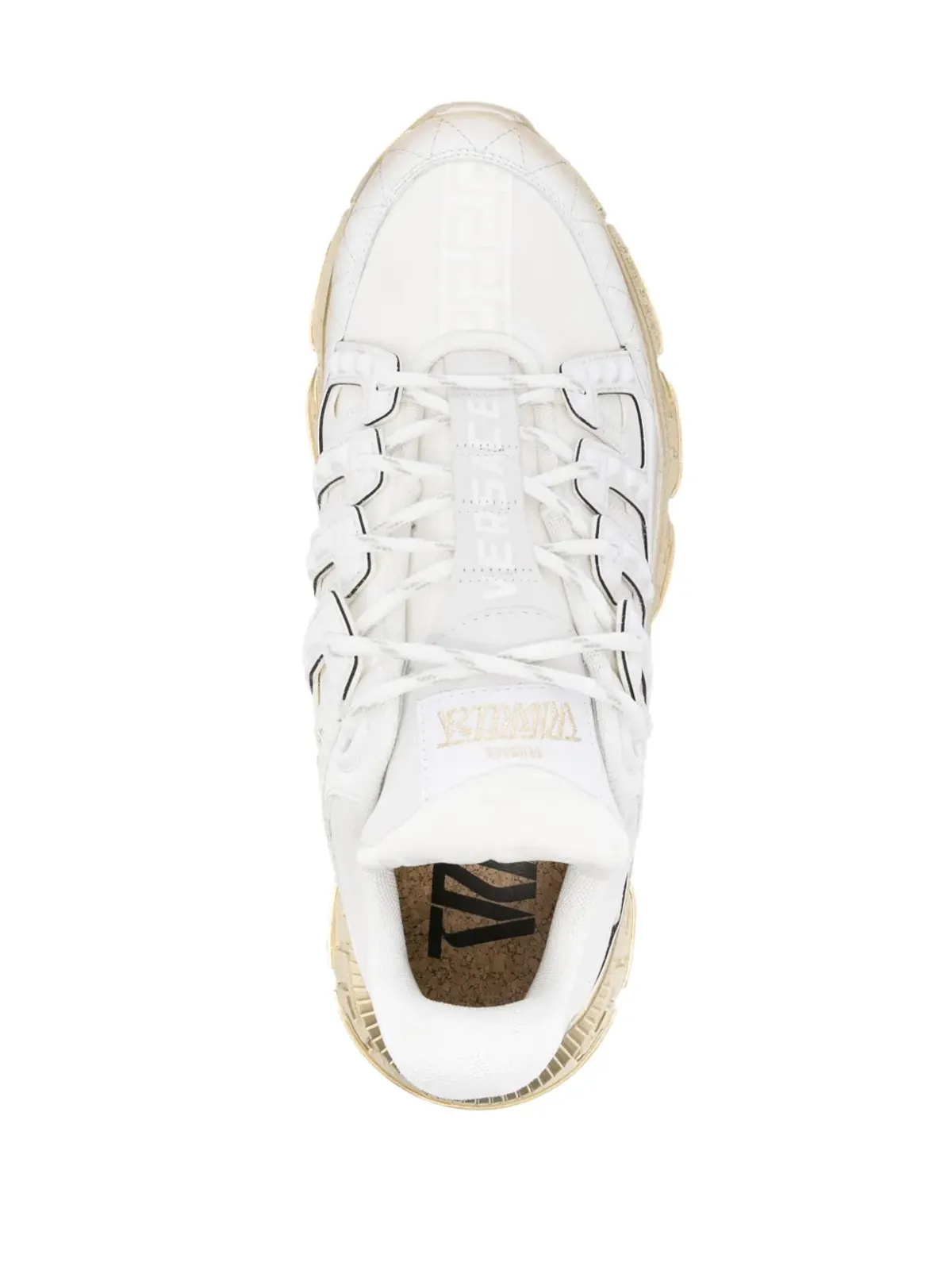 Versace トリグレカ グラデーション スニーカー - 画像4