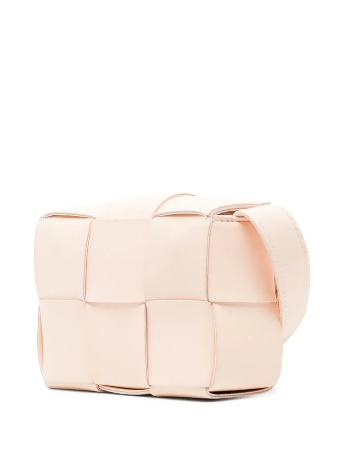 Bottega Veneta Pre-Owned Maxi Intrecciato Cassette crossbody bag - Pink - 画像3