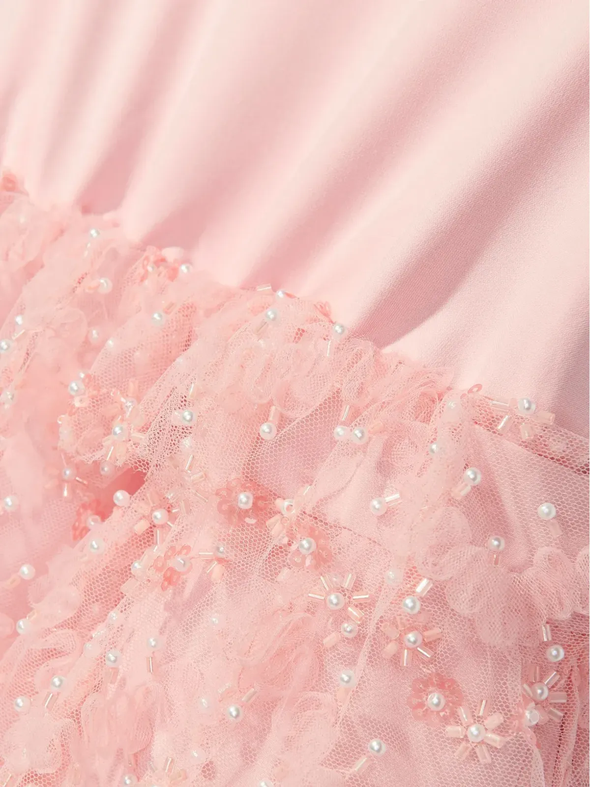 Self-Portrait Kids ティアードフリルドレス - Pink - 画像4