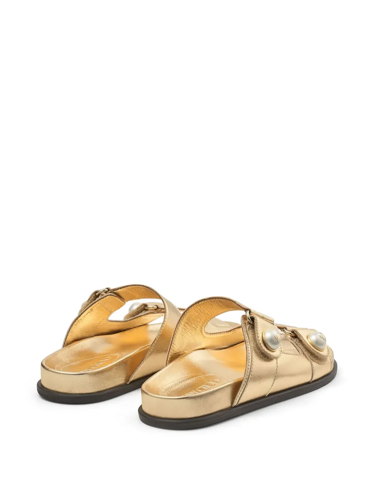 Jimmy Choo Fayence レザーサンダル - 画像3