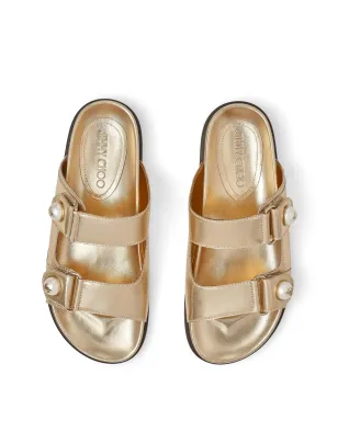 Jimmy Choo Fayence レザーサンダル - サムネイル4