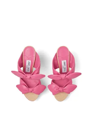 Jimmy Choo Rua 120mm プラットフォームミュール ピンク - サムネイル4