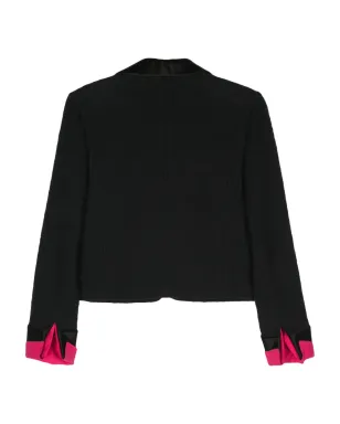 CHANEL ビンテージ 2012年 ブークレツイード ジャケット ブラック - サムネイル2