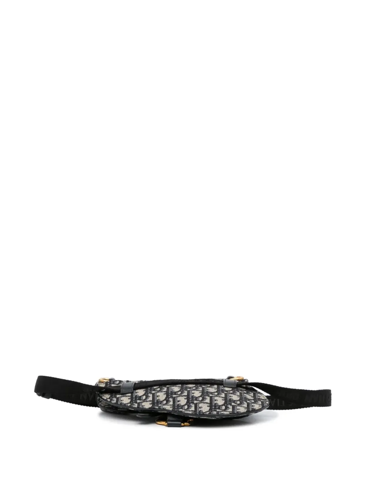 Christian Dior ビンテージ 2019年 オブリーク サドルベルトバッグ ブルー - 画像5