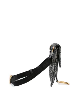 Christian Dior ビンテージ 2019年 オブリーク サドルベルトバッグ ブルー - サムネイル4